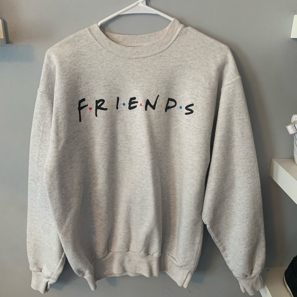 friends tv show crew neck